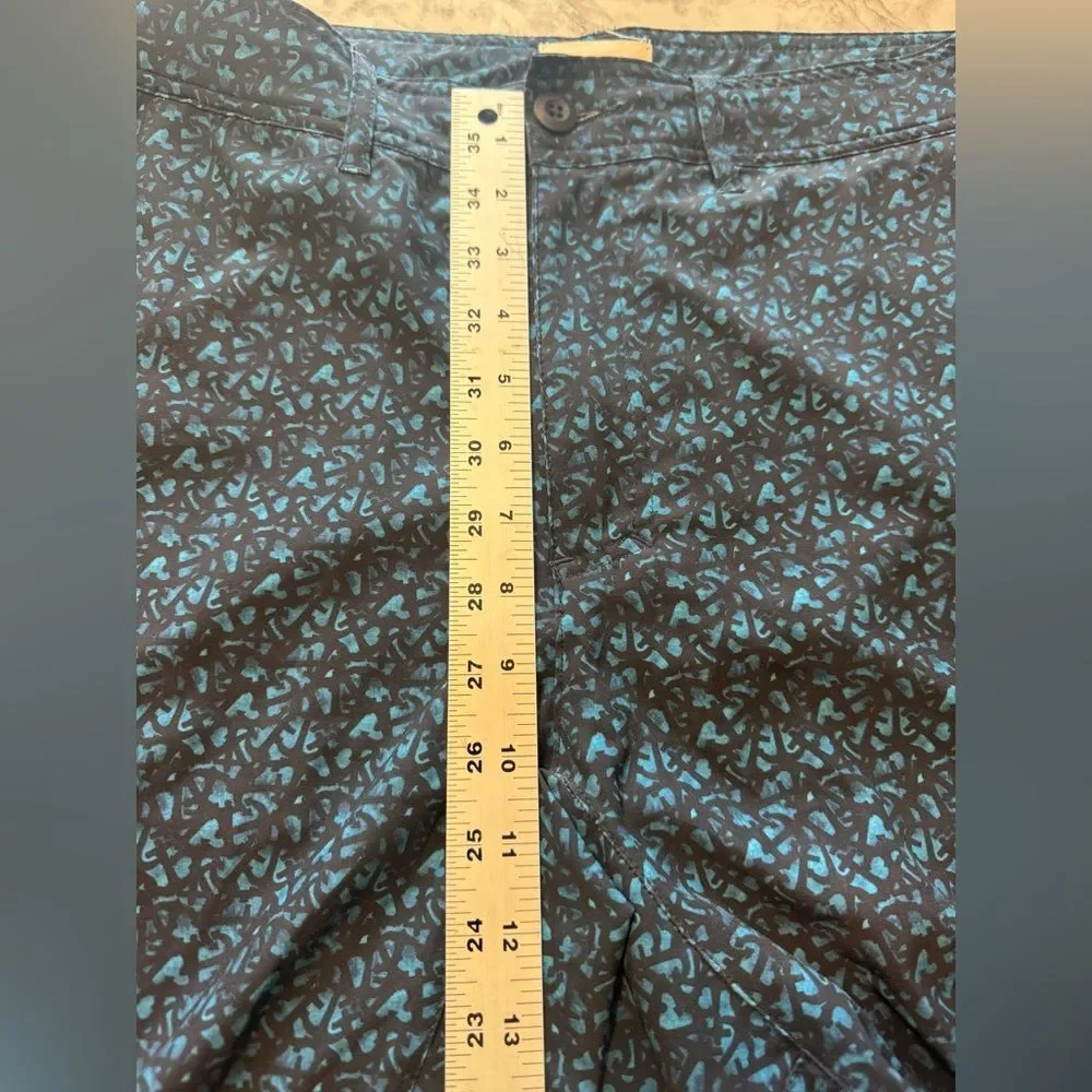 Sperry Swim Trunk Size 32 Navy Blue Print